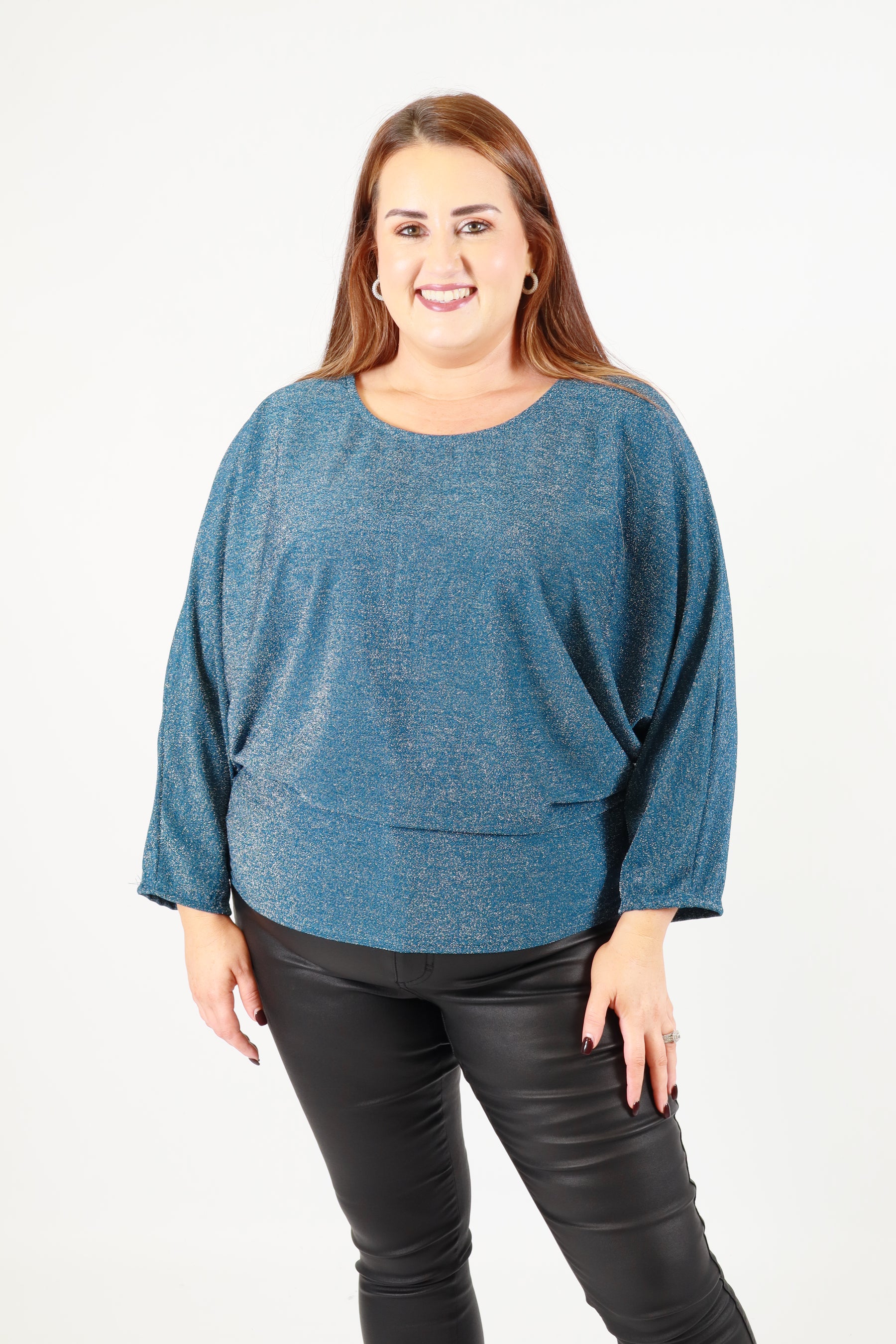 Remi Blouse in Teal
