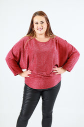 Remi Blouse in Wine