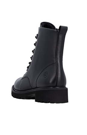 Remonte Sparkle Lace Boots in Black