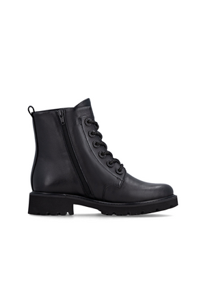 Remonte Sparkle Lace Boots in Black