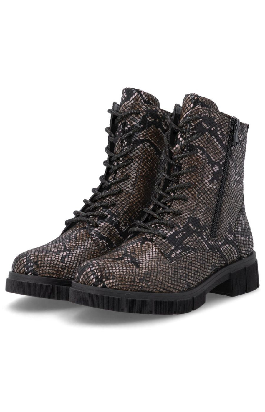 Remonte Boot in Snake Print 