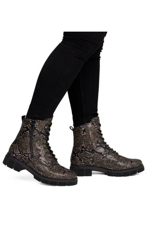 Remonte Boot in Snake Print 