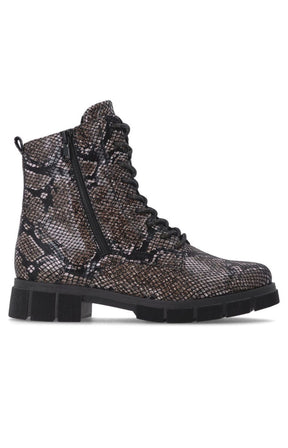 Remonte Boot in Snake Print 