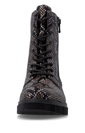 Remonte Boot in Snake Print 
