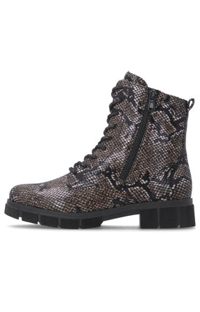Remonte Boot in Snake Print 