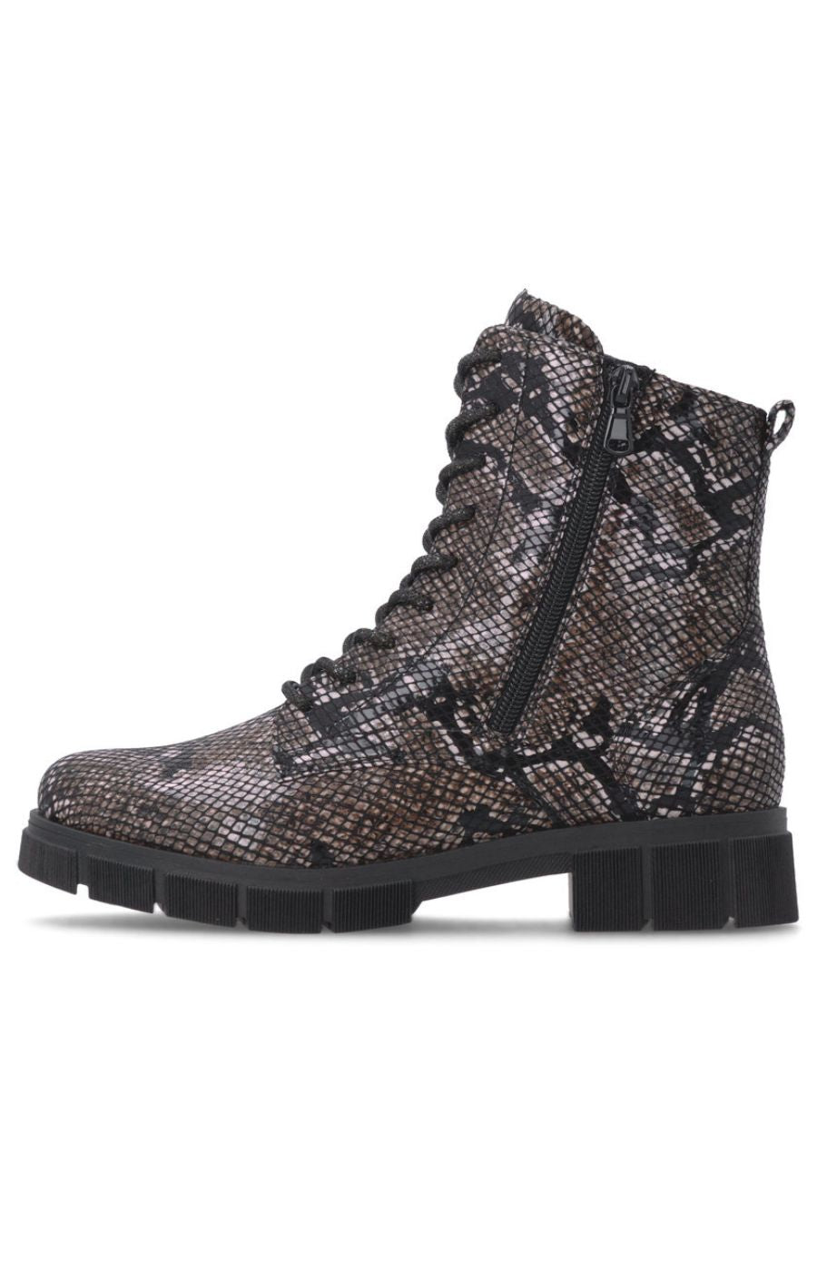 Remonte Boot in Snake Print 