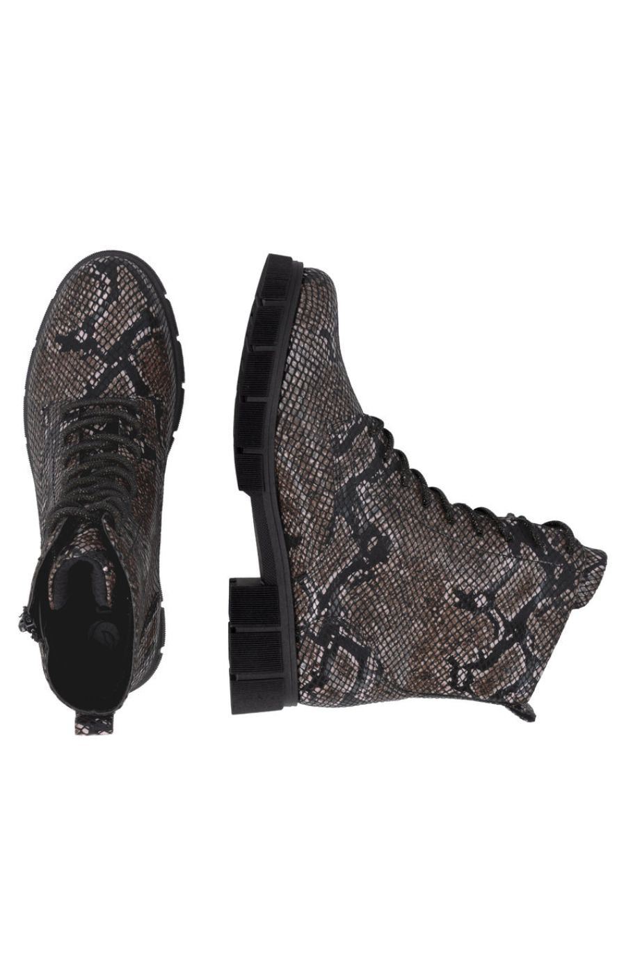 Remonte Boot in Snake Print 