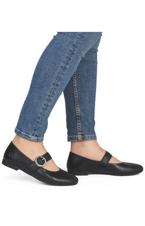 Remonte Buckle Shoe in Black 