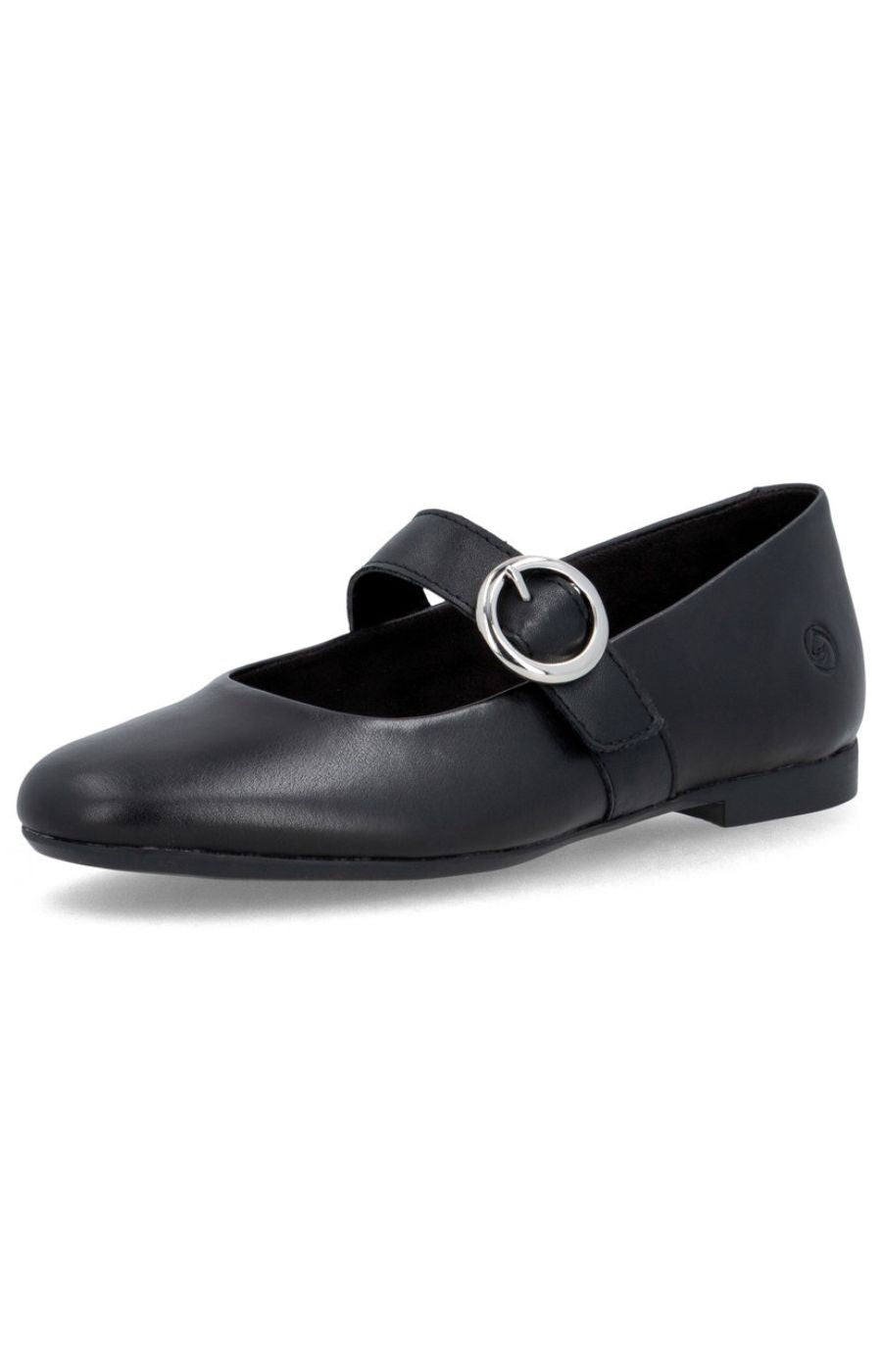 Remonte Buckle Shoe in Black 