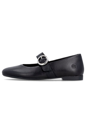 Remonte Buckle Shoe in Black 