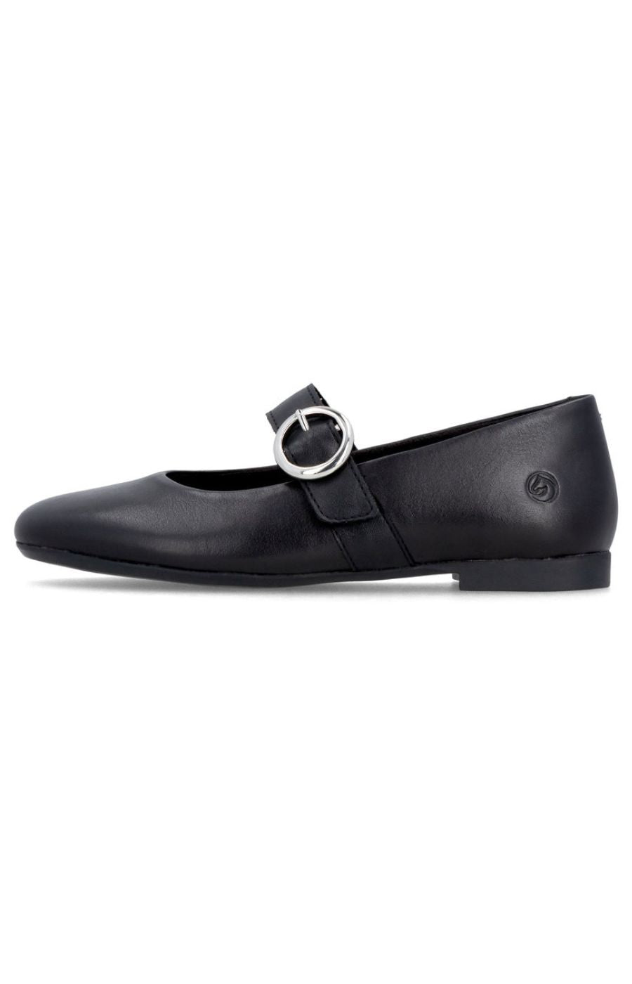 Remonte Buckle Shoe in Black 