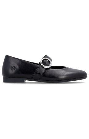 Remonte Buckle Shoe in Black 
