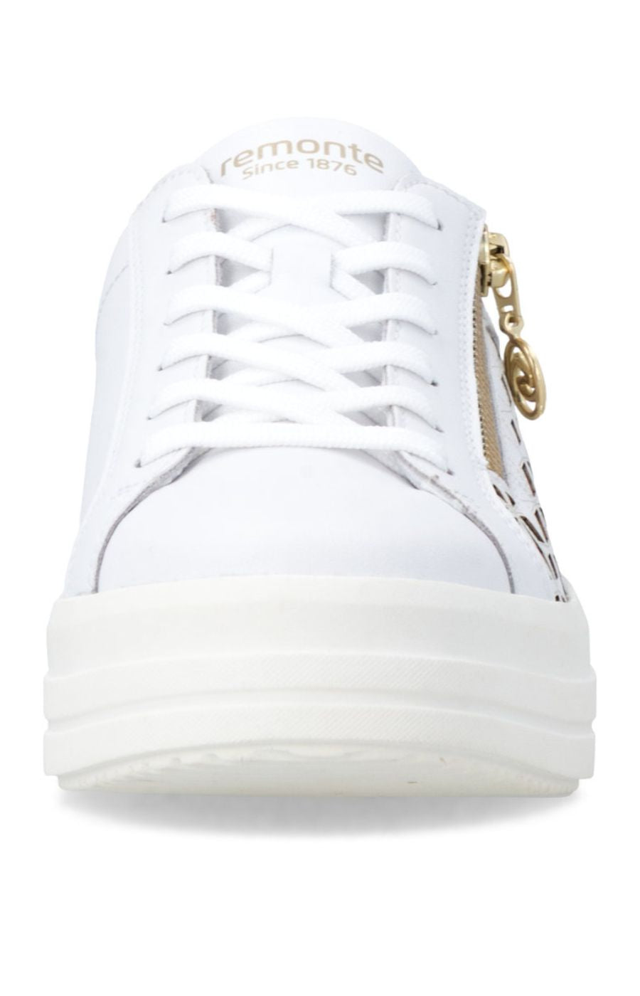 Remonte Cut Out Trainer in White 