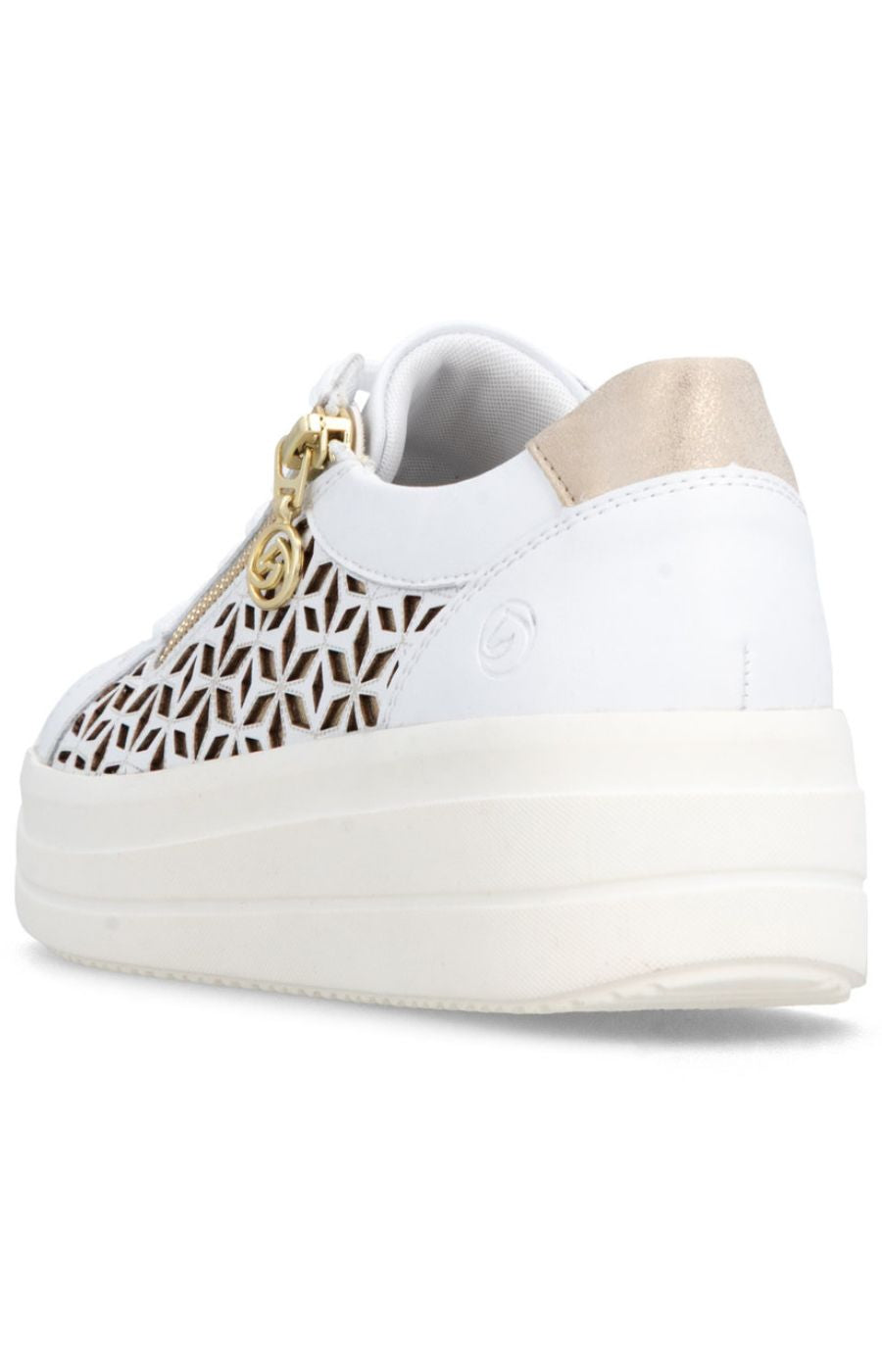 Remonte Cut Out Trainer in White