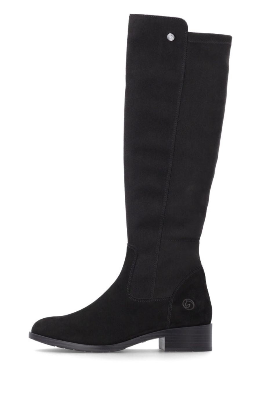 Remonte High Boot in Black 