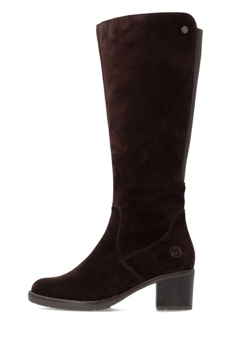 Remonte Knee High Boot in Brown 