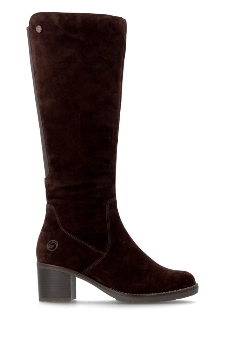 Remonte Knee High Boot in Brown 