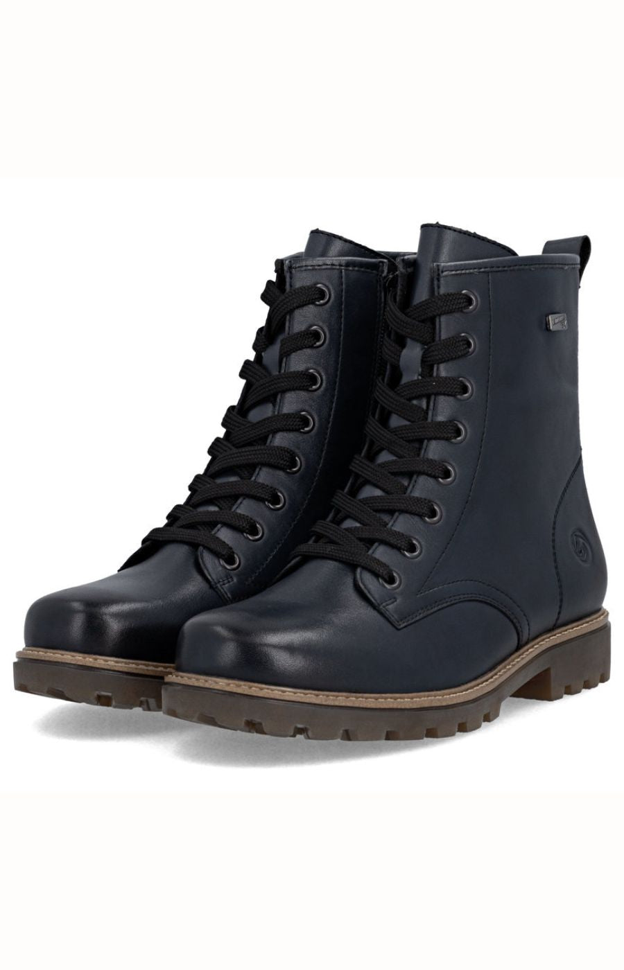 Remonte Leather Boot in Navy