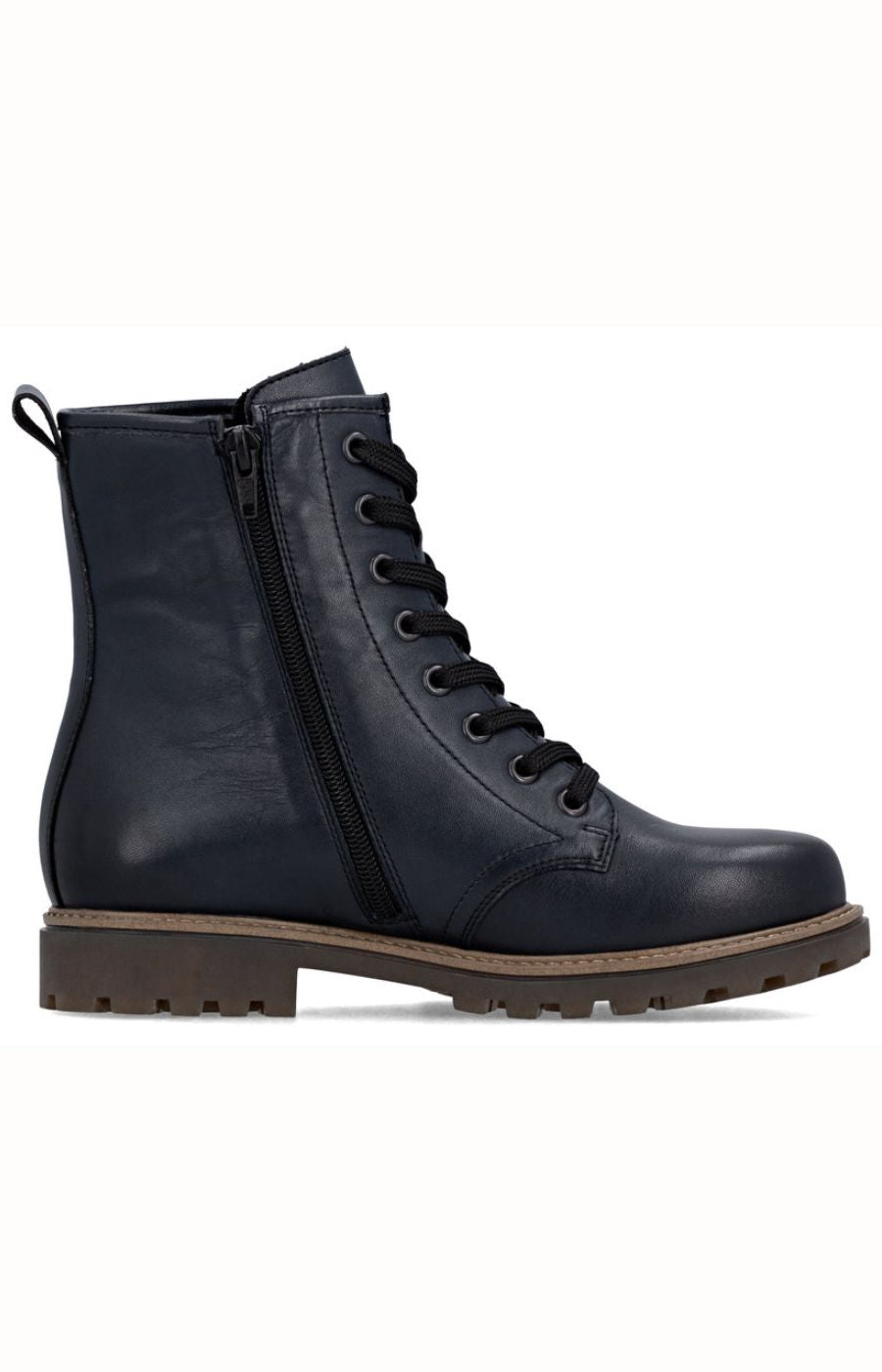 Remonte Leather Boot in Navy