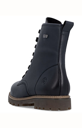 Remonte Leather Boot in Navy