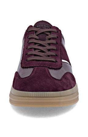 Remonte Leather Trainer in Wine 