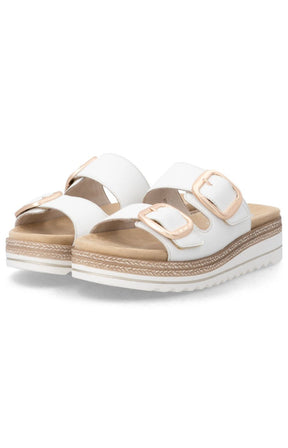 Remonte Mules in White 