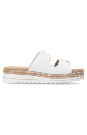 Remonte Mules in White 