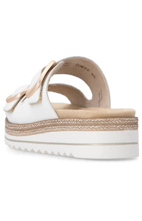 Remonte Mules in White 