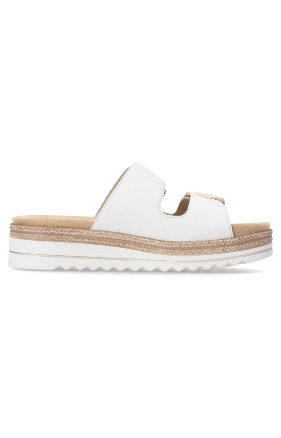 Remonte Mules in White 