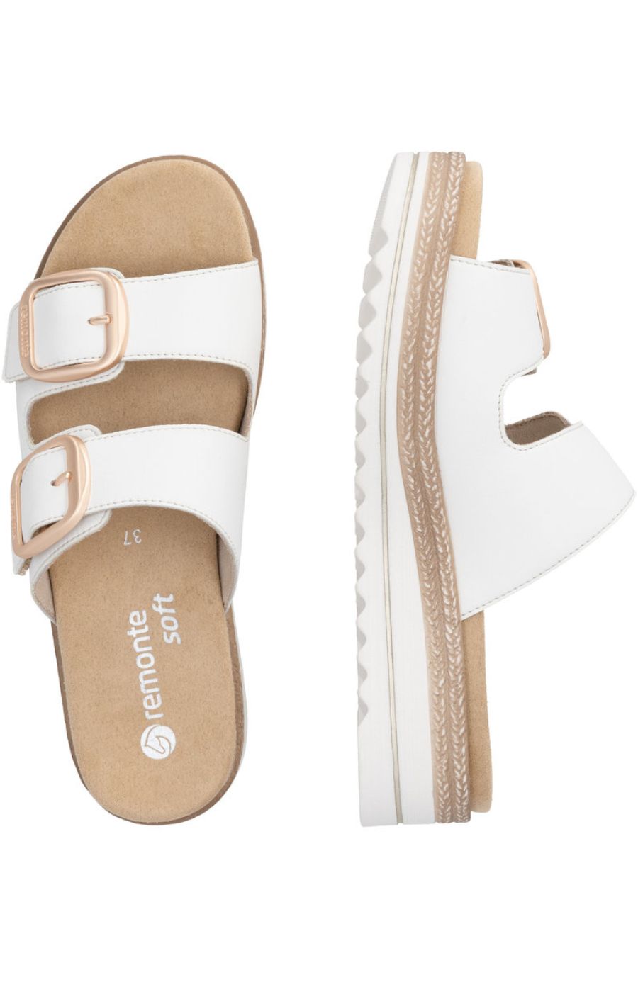  Remonte Mules in White 