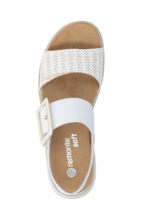 Remonte Sandal in White 