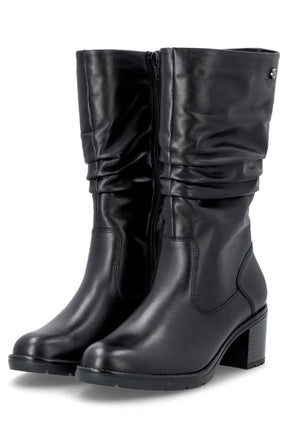 Remonte Slouch Boot in Black  