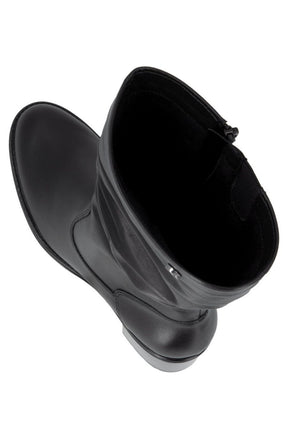 Remonte Slouch Boot in Black  