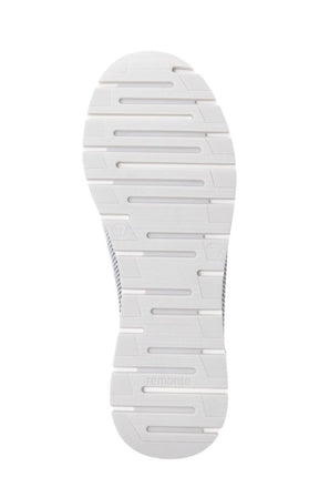 Remonte White Loafer with Silver Buckle