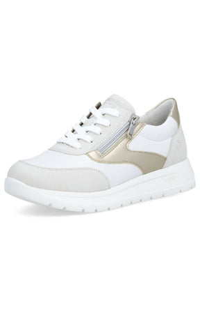 Remonte Zip Trainer in Beige 