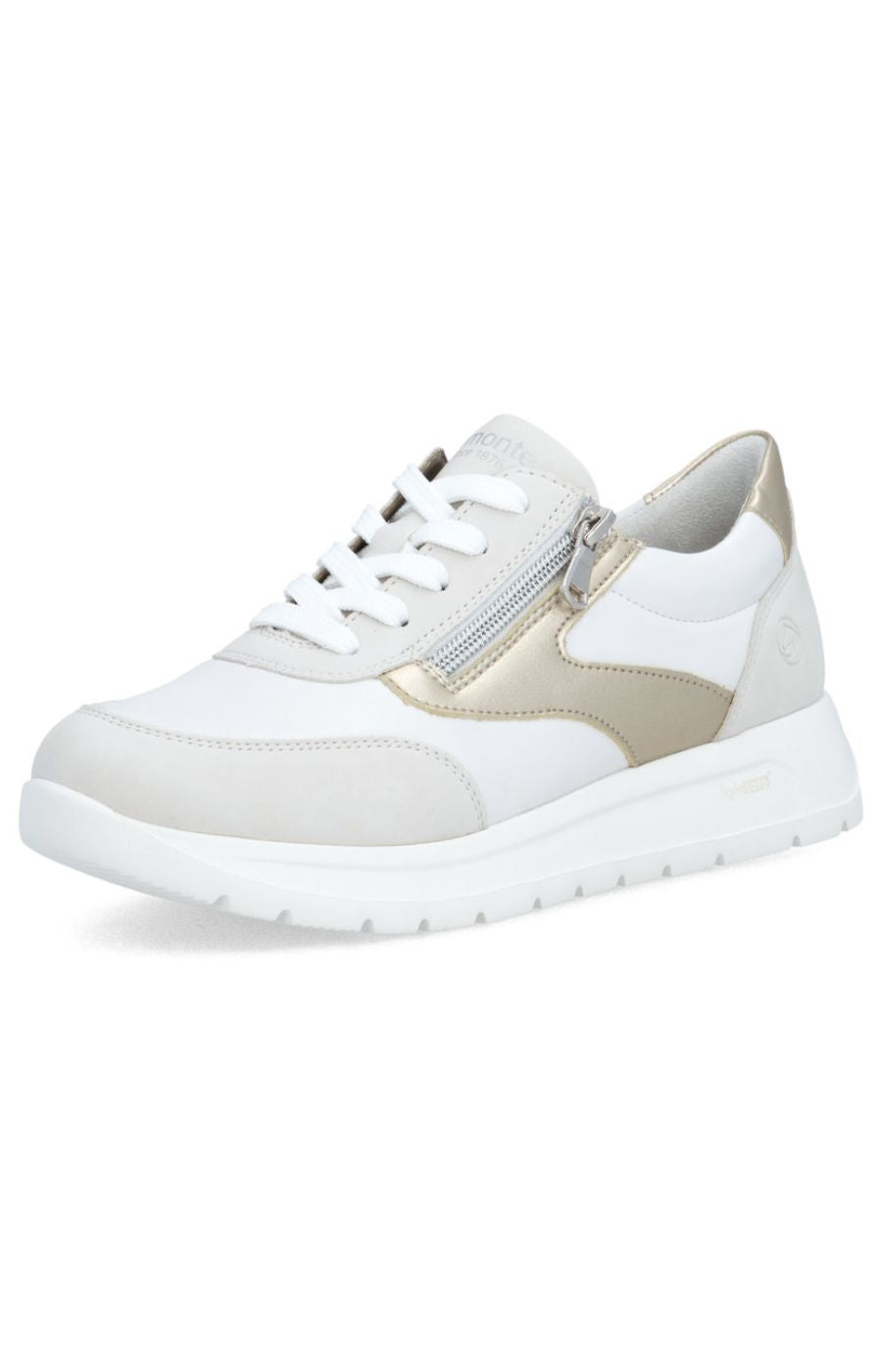 Remonte Zip Trainer in Beige 