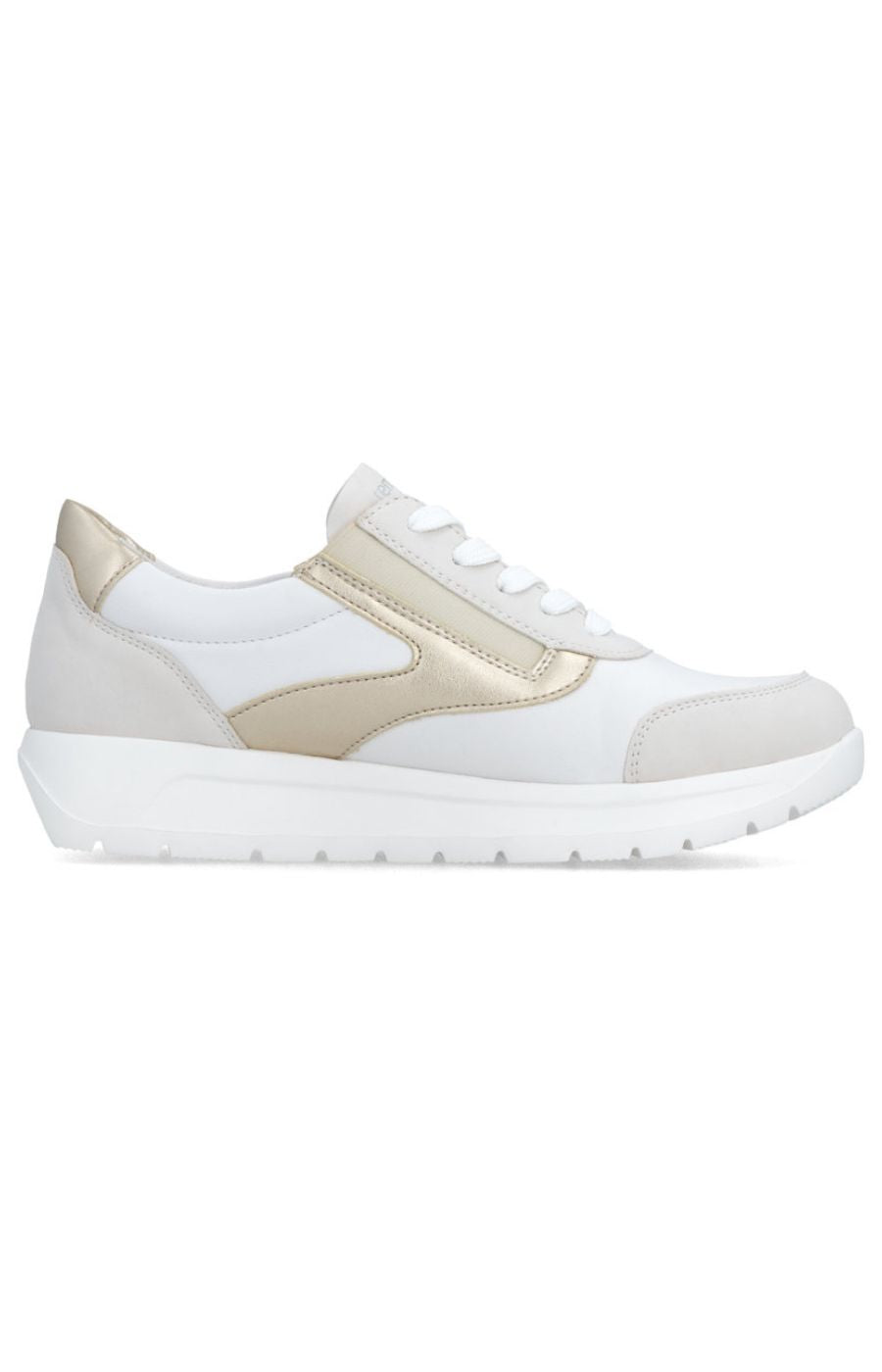 Remonte Zip Trainer in Beige 