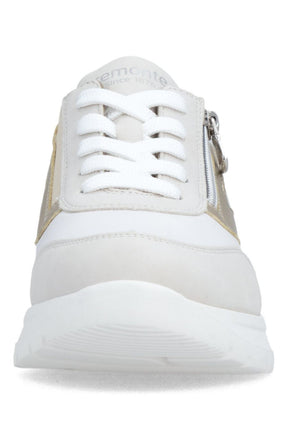 Remonte Zip Trainer in Beige 