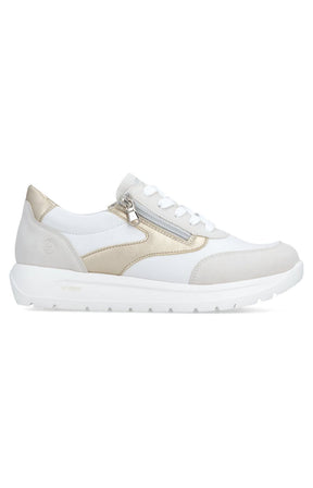 Remonte Zip Trainer in Beige 