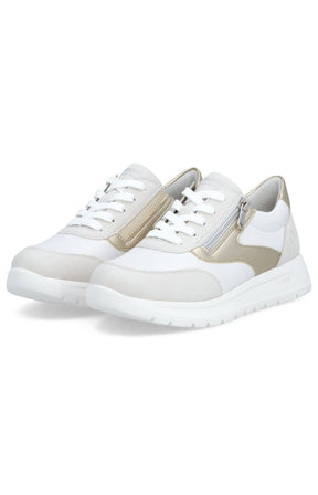 Remonte Zip Trainer in Beige 