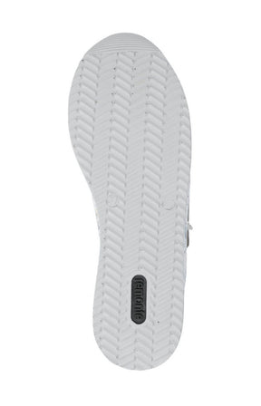 Remonte Zipped Trainer in Floral Silver  