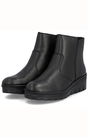 Rieker Ankle Boot in Black