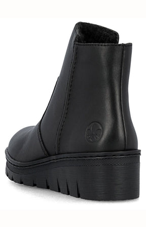 Rieker Ankle Boot in Black