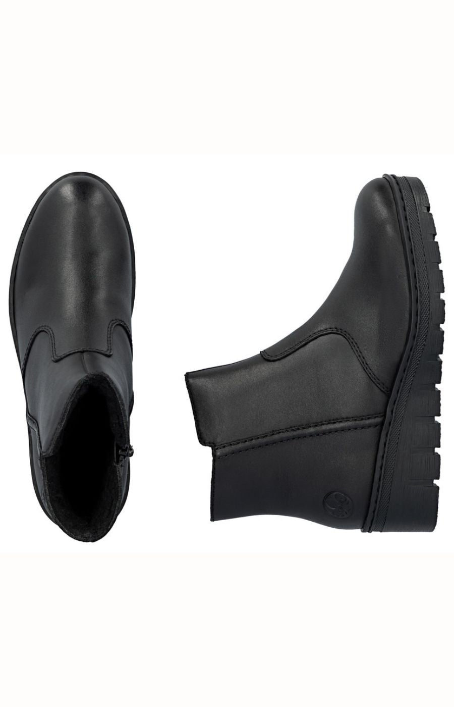 Rieker Ankle Boot in Black