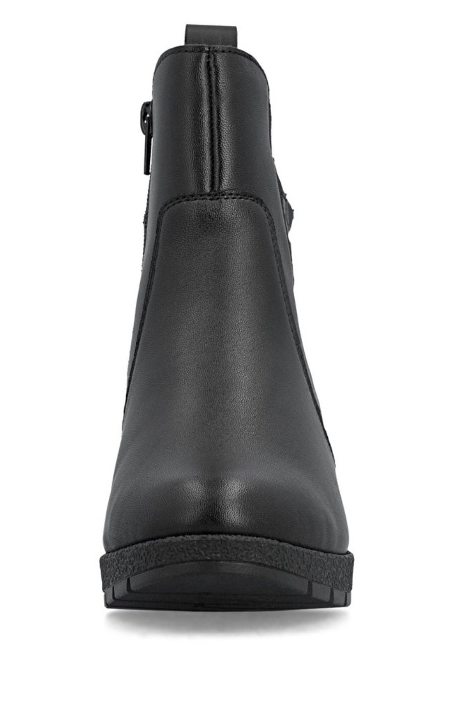 Rieker Braided Detail Boot in Black 