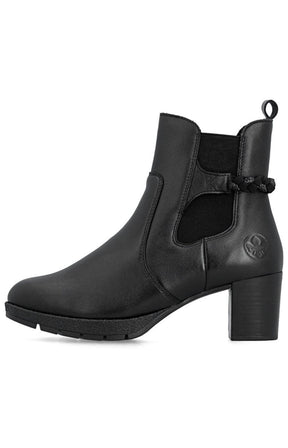 Rieker Braided Detail Boot in Black 