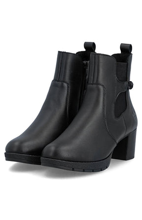 Rieker Braided Detail Boot in Black 