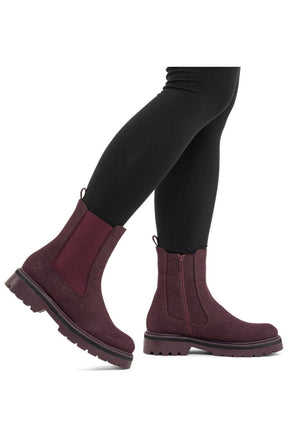 Rieker Chelsea Boot in Wine 
