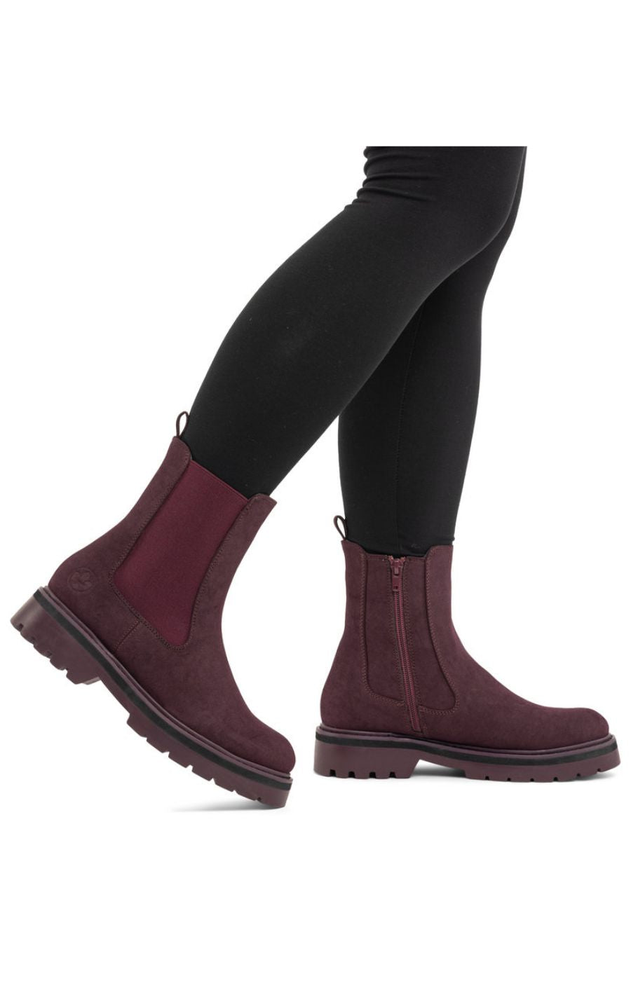 Rieker Chelsea Boot in Wine 