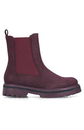 Rieker Chelsea Boot in Wine 